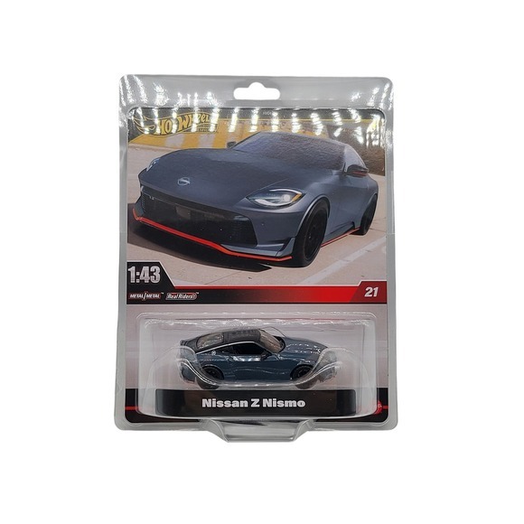 Hot Wheels Nissan Z Nismo Premium 1:43 Scale Model Car Metal Diecast Gray New